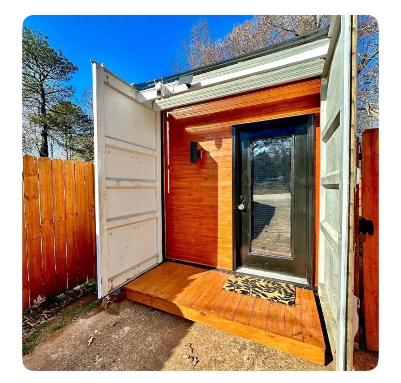Nomehaus Shipping Container Studio Residential Neighborhood Athens Exteriör bild